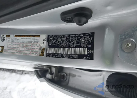 2009 Toyota Prius from USA, damaged, VIN JTDKB20UX97845251